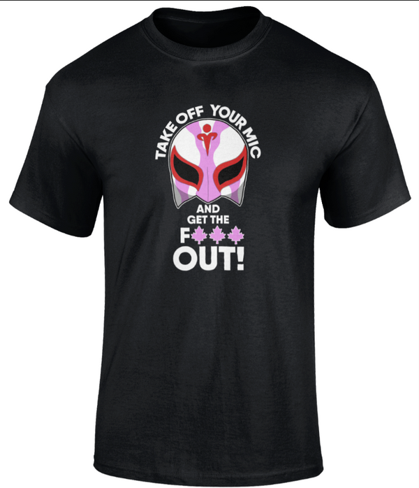 wwe get the f out shirt