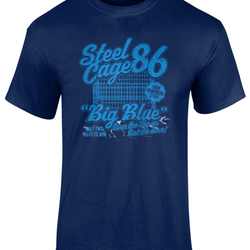 Steel Cage "Big Blue" T-Shirt | Finishing Move