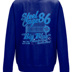 Steel Cage "Big Blue" Sweatshirt | Finishing Move