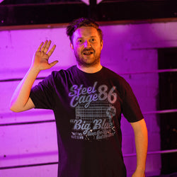 Steel Cage "Big Blue" T-Shirt | Finishing Move