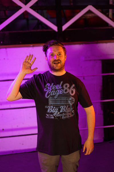 Steel Cage "Big Blue" T-Shirt | Finishing Move