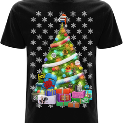 WrestleTalk Christmas Tree T-Shirt